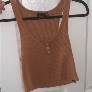 Orange button down tank! From urban